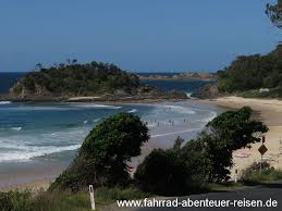 Robben fährt mit fahrrad zum spiel. Seal Rocks In Australien Robben Klippen Strand In Nsw