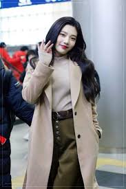 redvelvet joy airport fashion official korean fashion red velvet joy velvet fashion fashion