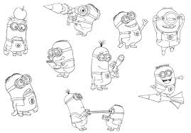 Popular popular popular leave your comment : Drawing Minions 72114 Animation Movies Printable Coloring Pages