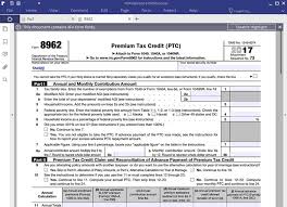 Irs Form 8962 Instruction For How To Fill It Right
