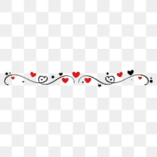 Dividers With Hearts Of Love Dividers Swirls Border Png And Vector With Transparent Background For Free Download Heart Hands Drawing Love Heart Illustration Album Design