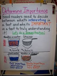 Main Idea Summarizing Determining Importance Lessons