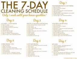 A Quick Efficient Home Cleaning Routine Free Printable Weekly Home Cleaning Schedule Weekly House Cleaning Cleaning Schedule Clean House Schedule