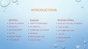 Check spelling or type a new query. Mucho Gusto Greetings Introductions And Farewells Ppt Descargar