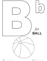 Practice writing the letter b in uppercase and lowercase. Printables Alphabet B Coloring Sheets Free Printable Printables Alphabet B Color Atividades De Ingles Paginas Para Colorir Atividades Em Ingles Para Criancas