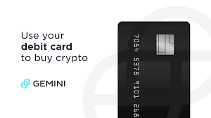 Crypto cards typically provide you with the option to pay using fiat currency as well. Gemini Introduces Debit Card Support Gemini