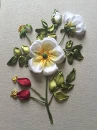 Gallery Ru Foto 15 Moj 9 J On Lajn Master Klass Pskov Sveta Bordados En Cinta Bordado De Cinta De Seda Tejidos Con Cintas