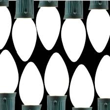 Opaque C7 Christmas Lights String Set Northern Lights And Trees