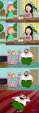 Peter S Anime Phase Lolsnaps Family Guy Funny Family Guy Quotes Family Guy Meme