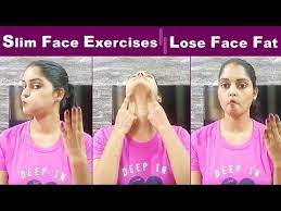 If you're wondering how to lose face fat, you'll need to lose body fat all over. Pin On Facial Exercises