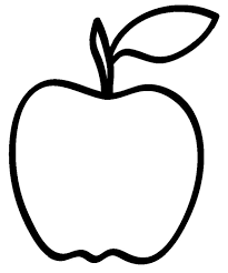 Disegno Di Mela Da Colorare Per Bambini Disegnidacolorareonline Com Disegni Disegni Semplici Colori
