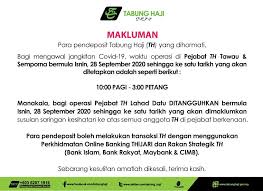 The main headquarters is located at jalan tun razak, kuala lumpur. Tabung Haji Malaysia On Twitter Makluman Terkini Berkenaan Operasi Th Tawau Th Semporna Th Lahad Datu Tabunghaji