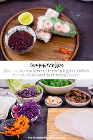 Sommerrollen Rezept In 2020 Sommerrollen Essen Und Trinken Asia Food