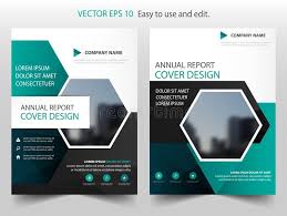 Green Black Hexagon Annual Report Brochure Design Template Vector Business Flye Aff Design Brochure Brochure Design Template Brochure Brochure Design
