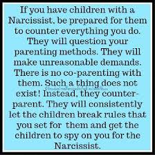 The children are often pawns in a game of how to win the unhealthy parent's love. Facebook