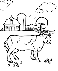 Apart from stimulating their mental growth, this also helps them to develop their creativity and sharpen their imaginativeness. 14 Printable Cow Coloring Pages Pdf Print Color Craft Coloringpages Preschoolactivities Cow Coloring Pages Animal Coloring Pages Farm Coloring Pages