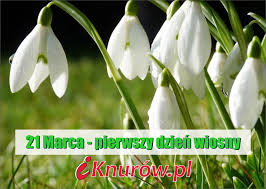 Pierwszy dzień wiosna to przez wiele osób długo wyczekiwana data. 21 Marca Pierwszy Dzien Wiosny Iknw Iknurow Pl
