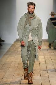 Men S Olive Parka Beige Crew Neck T Shirt Olive Cargo Pants Brown Leather Casual Boots Menswear Mens Fashion Rugged 2016 Menswear