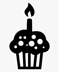 *except i went with a scene theme. Sweet Dessert Cupcake Celebration Birthday Bakery Candle Birthday Cupcake Svg Hd Png Download Kindpng