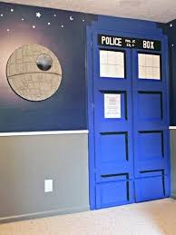 (thinkgeek, $50) (thinkgeek, $50) store your things Subtle To Over The Top Themed Nurseries Kids Rooms Doctor Who Room Space Themed Bedroom Kids Rooms Diy