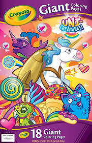 Check spelling or type a new query. Crayola Giant Coloring Pages 1275x195 Uni Creatures Educational Toys Planet