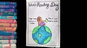 Normally, when the reader actually experiences your description. How To Draw Reading Day Poster Reading Day Poster Making Radwas World Youtube