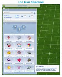 Lots & housing (2,960 found). Mod The Sims Ufo Hotspot Lot Trait