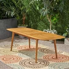 Noble House Stamford Teak Brown Rectangular Acacia Wood Expandable Outdoor Dining Table 68307 The In 2020 Dining Table Outdoor Dining Furniture Wooden Dining Tables You never know when guests decide to pop by, and just in time for dinner.