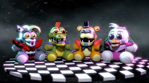 Glamrock freddy is based on the original freddy fazbear, with a top hat (which comes with a blue stripe) and a black bow tie, but his designwise appearance somewhat mildly resembles a jaguar than a bear. I Made All The Glamrock Animatronics Into Plushies Models By Robgaming Chuizaproductions Rynfox Ludomcraft Pk340 Logan Neonredux And Superpig Critism Is Appreciated Fivenightsatfreddys