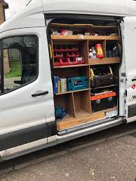 Generally these will consist of a framework, and plywood will have to be cut and fitted to provide the actual shelving. 10 Cool Van Racking Ideas That Actually Work Vandimensions