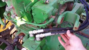 Jd 4020 wiring harness schematic. John Deere 3020 4020 5020 Rear Service Hydraulic Hose Replacement Youtube