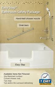 Here's a simple guide to help those diyers Easy Step Bathroom Safety Package