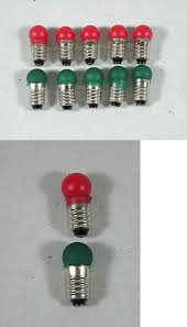 Lionel Trains Light Bulbs Red Green 1447 Small Globe Screw Base 18v 10 Pcs Train Light Light Bulbs Bulb