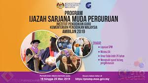 Paper tu berkaitan program ijazah sarjana muda perguruan dengan kepujian,,, boley agak tak kenapa aku write about this. Program Ijazah Sarjana Muda Perguruan Pismp Dengan Kepujian Ambilan 2019