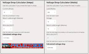 Maybe you would like to learn more about one of these? Dc Voltage Drop Calculator Project 200