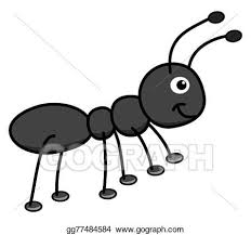 Happy Black Ant Ants Ant Art Happy Black