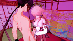 Genshin Impact Yae Miko besloot om met plezier met Zhongli op pensioen te  gaan