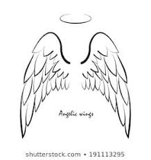 Dessin Vectoriel De Deux Grandes Ailes Blanches En 2020 Aile D Ange Tatouage Ailes D Ange Aile D Ange Dessin