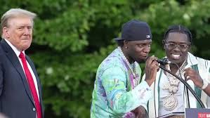 Trump recruits local rappers to boost support from Black voters