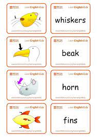 pin on animal board game flashcards for spanish 1