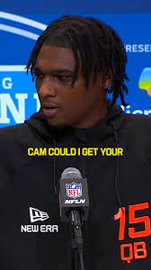 Do you agree with Cam Ward’s QB list? 👀, 🎥: @nfl