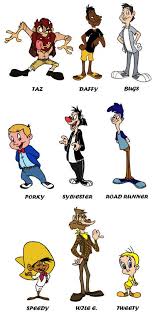 Cartoon Characters Turned Into Humans 16 Looney Tunes Characters Cartoon Characters As Humans Classic Cartoon Characters