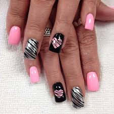 The holiday is right around the corner and valentines nails are what you should consider starting from today. Valentine Nail Designs For Short Nails Attractive Nail Design