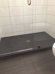 12x24 Iki Floor Tile 10x18 Ice White Wall Tile Black Hexagon Shower Pan Hexagon Shower Large Shower Tile Shower Pan