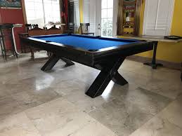 Vox Industrial Steel Billiards Pool Table By Sawyertwain On Etsy Outdoor Pool Table Billiard Pool Table Pool Table Dining Table
