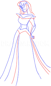 How To Draw Sleeping Beauty Step By Step Drawing Guide By Dawn Dragoart Com