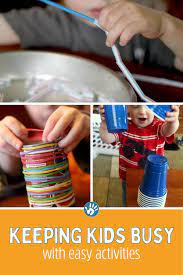Keeping Kids Busy With Easy Activities | Hands On : As We Grow