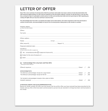 We are excited to expand our family Real Estate Offer Letter Template Free Samples Examples