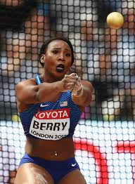 Then she turned her back on the us flag as the national anthem played during the medal's ceremony. Gwen Berry Zimbio