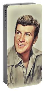 Robert Preston, Vintage Actor #2 Portable Battery Charger by Esoterica Art  Agency